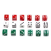 Dot Dice - Three Sets of Six 